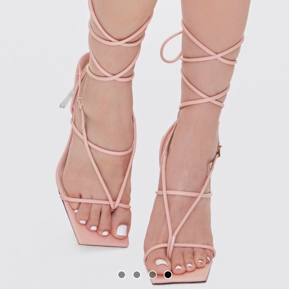 Nude/peach heels